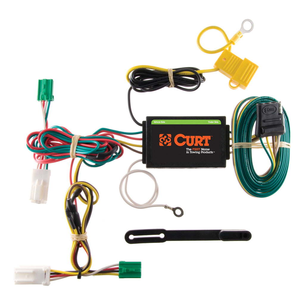 CURT 56135 Custom Wiring Harness, 4-Way Flat Output, Select Dodge Charger