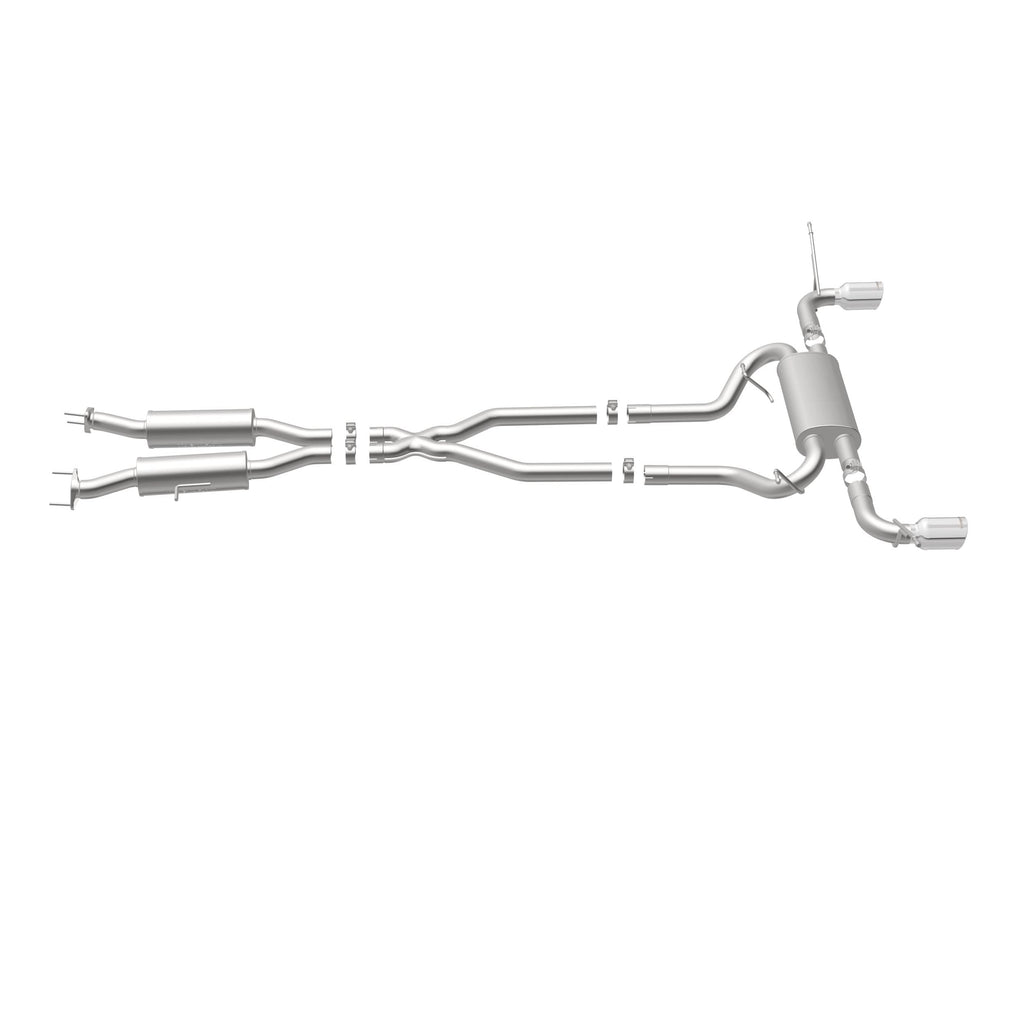 MagnaFlow Exhaust Products 16929 Street Series Polished Cat-Back System for Select Jeep Grand Cherokee, Jeep Grand Cherokee WK