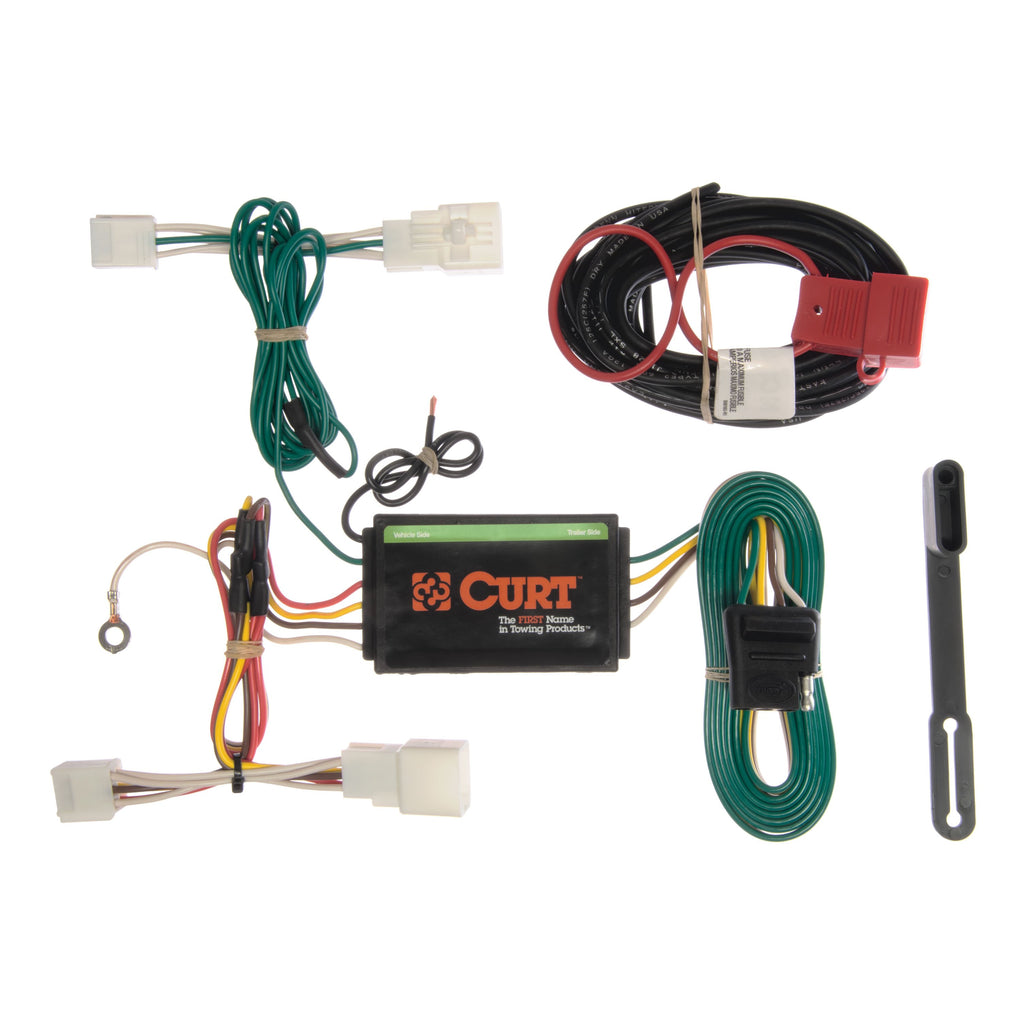 CURT 56142 Custom Wiring, 4-Way Flat Output, Select Lexus IS F, IS200t, IS250, IS300, IS350