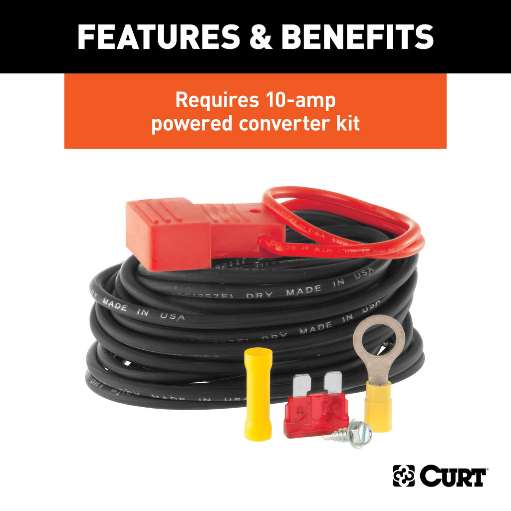 CURT 56190 Powered 3-to-2-Wire Taillight Converter