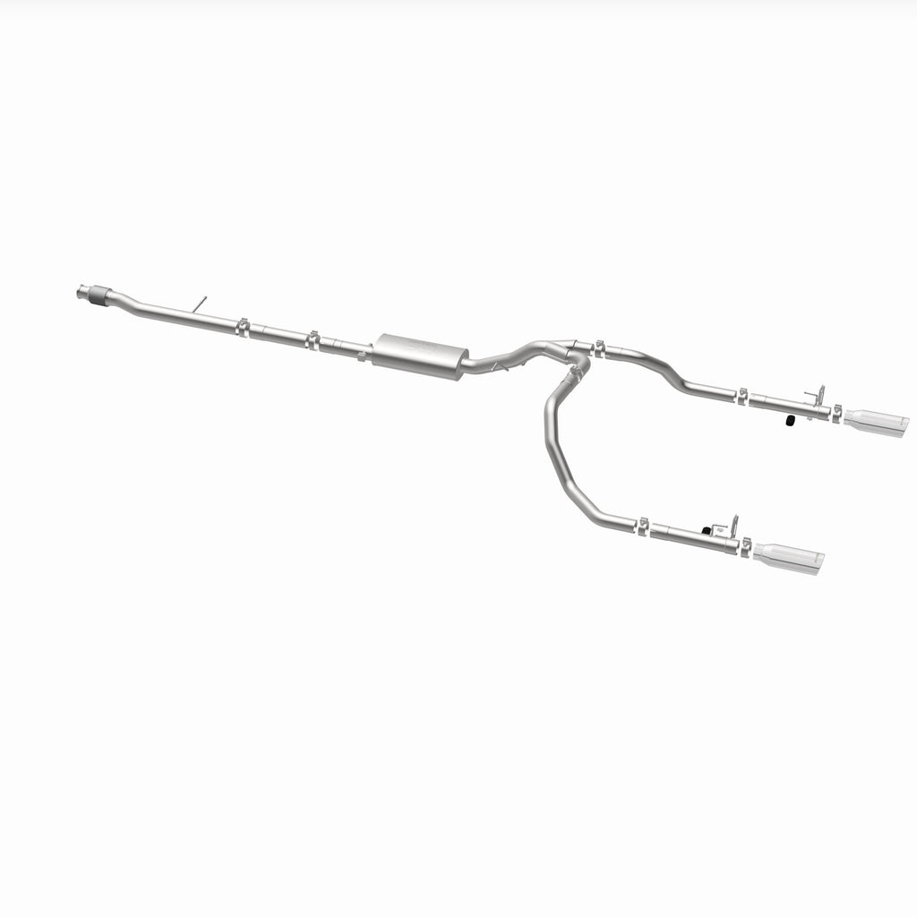 MagnaFlow Exhaust Products 19471 Street Series Polished Cat-Back System for Select Chevrolet Silverado 1500, Chevrolet Silverado LTD, GMC Sierra 1500, GMC Sierra Limited