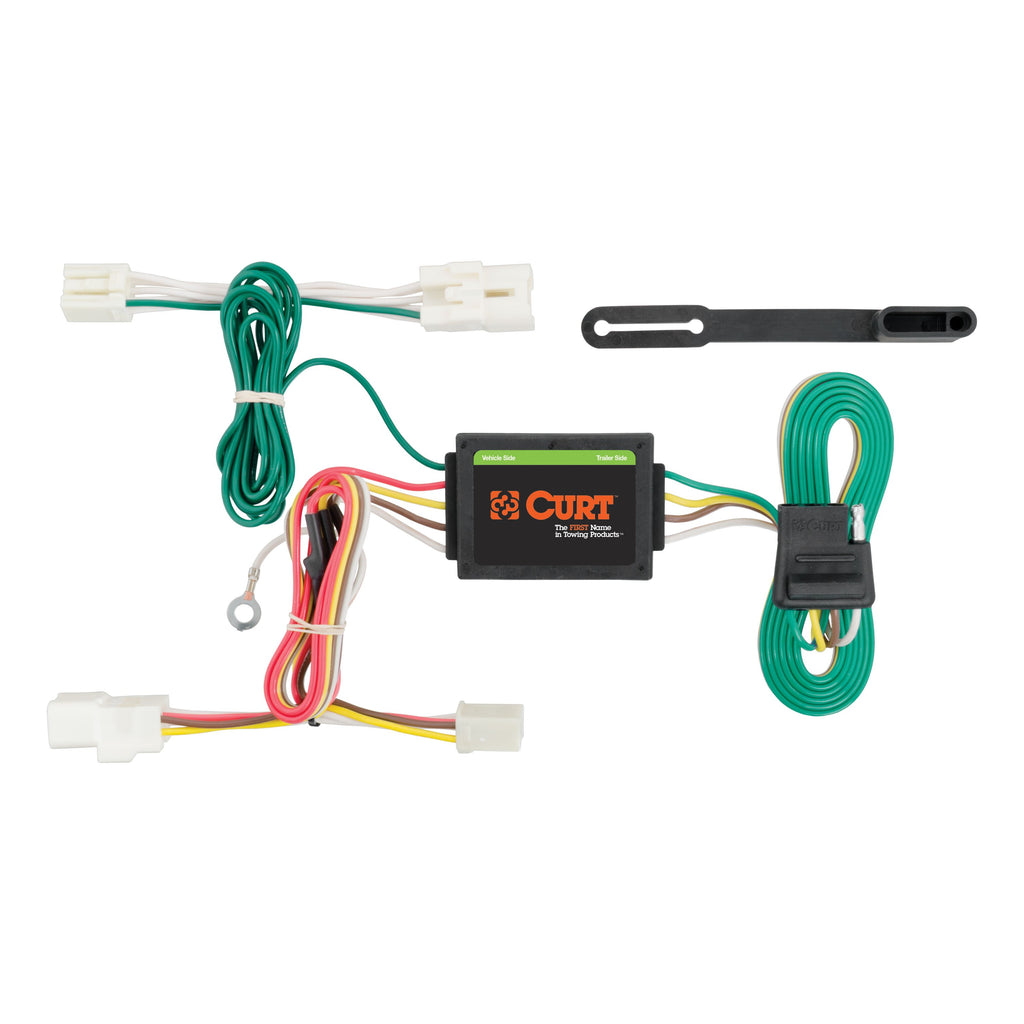CURT 56247 Custom Wiring Harness, 4-Way Flat Output, Select Hyundai Sonata