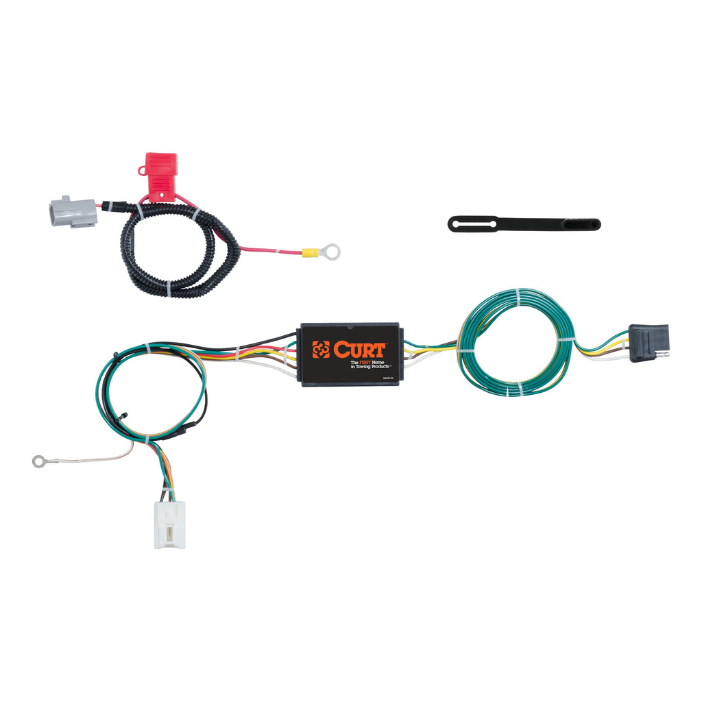 CURT 56296 Custom 4-Flat, Select Mitsubishi Outlander, Eclipse Cross, Need OEM Tow Package