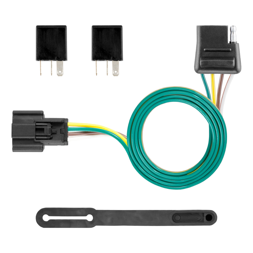CURT 56364 Custom Wiring Connector, 4-Way Flat Output, Select Buick Envision