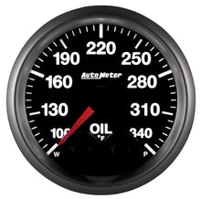 Load image into Gallery viewer, AutoMeter 5640 GAUGE, OIL TEMP, 2 1/16", 340?F, STEPPER MOTOR W/PEAK &amp; WARN, ELITE