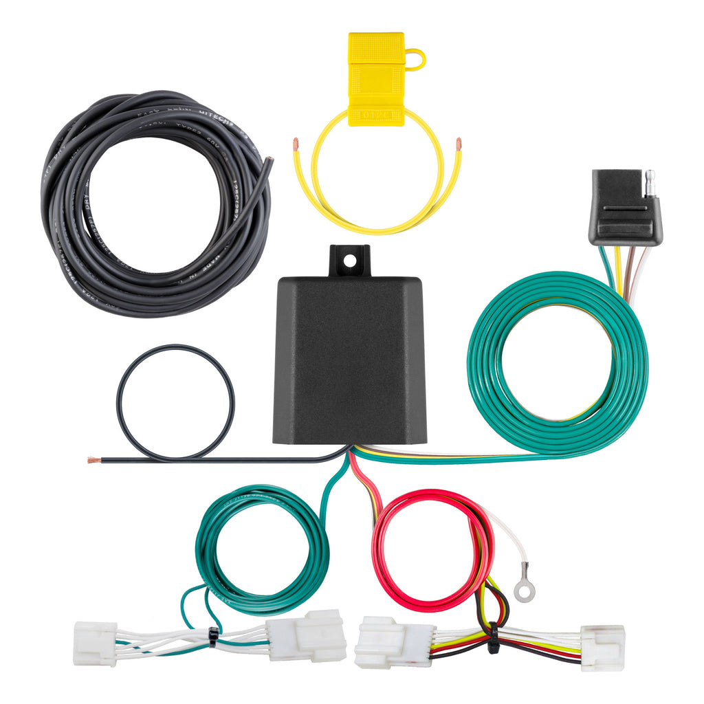 CURT 56469 Custom Wiring Harness, 4-Way Flat Output, Select Kia K5
