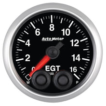 Load image into Gallery viewer, AutoMeter 5646 GAUGE, PYRO. (EGT), 2 1/16", 1600?F, STEPPER MOTOR W/PEAK &amp; WARN, ELITE