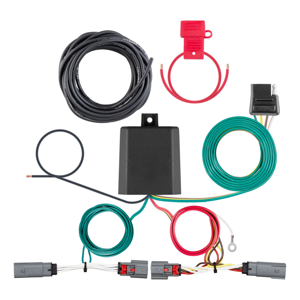 CURT 56488 Custom Wiring Harness, 4-Way Flat Output, Select Buick Encore