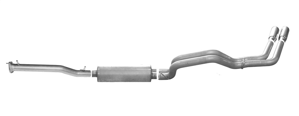 Gibson Performance Exhaust 5650 Dual Sport Exhaust System for Select Chevrolet Silverado HD, Chevrolet Silverado HD, GMC Sierra HD, GMC Sierra HD