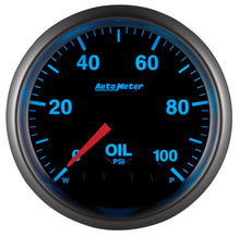 Load image into Gallery viewer, AutoMeter 5652 GAUGE, OIL PRESS, 2 1/16", 100PSI, STEPPER MOTOR W/PEAK &amp; WARN, ELITE