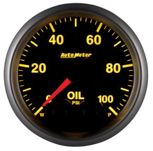 Load image into Gallery viewer, AutoMeter 5652 GAUGE, OIL PRESS, 2 1/16", 100PSI, STEPPER MOTOR W/PEAK &amp; WARN, ELITE