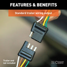 Load image into Gallery viewer, CURT 56532 Custom Wiring Harness, 4-Way Flat Output, Select Tesla Model Y