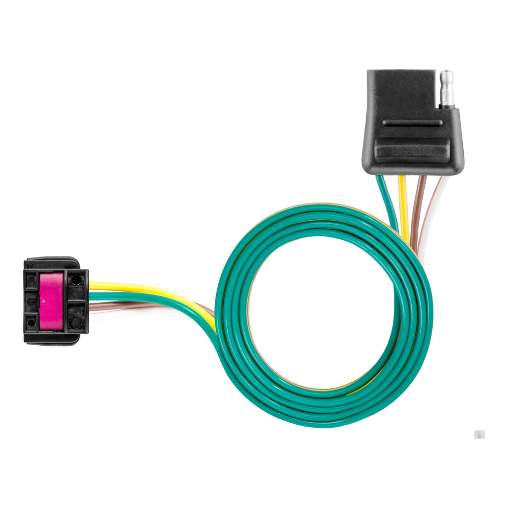 CURT 56541 Custom Wiring Harness, 4-Way Flat Output, Select Encore GX, Trailblazer