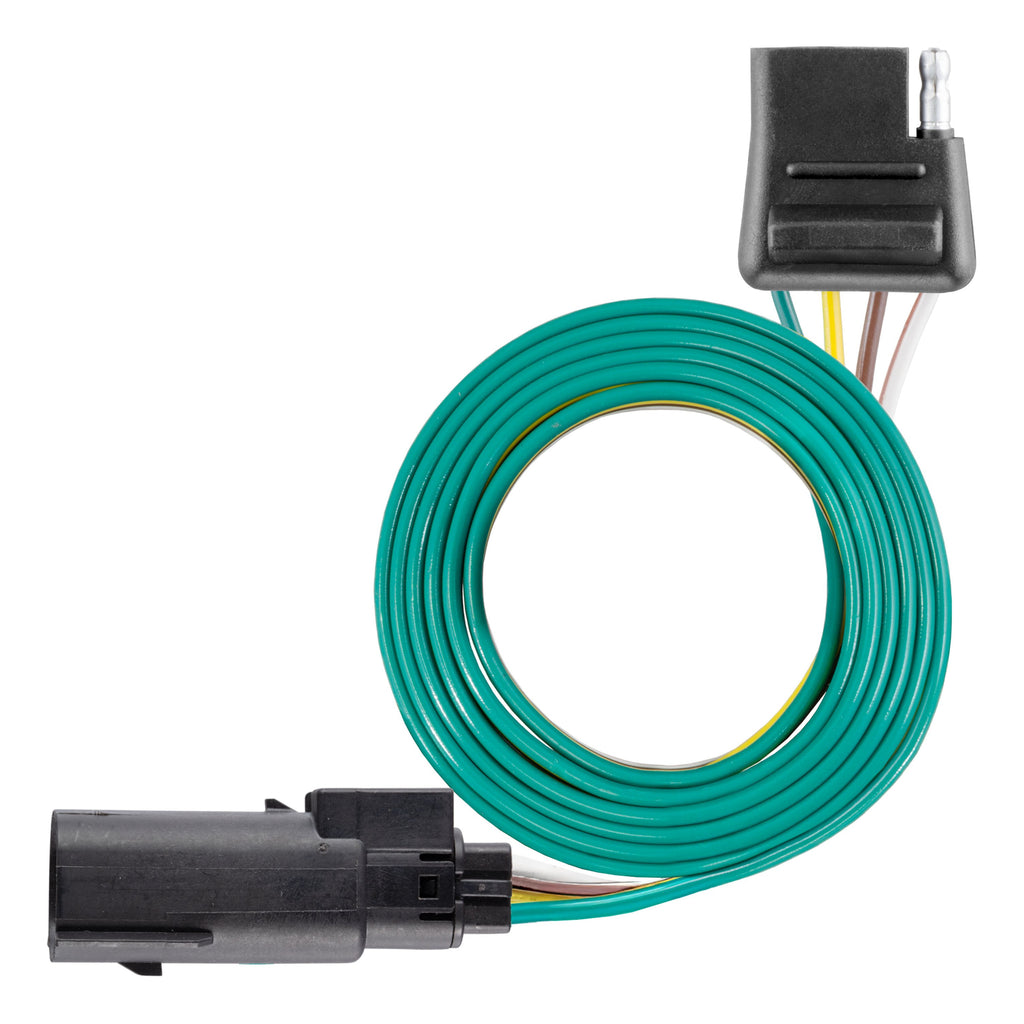 CURT 56558 Custom Wiring Harness, 4-Way Flat Output, Select Escape, Tribute, Mariner