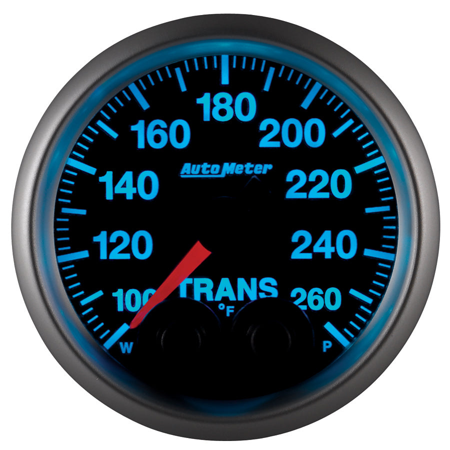 AutoMeter 5658 GAUGE, TRANS TEMP, 2 1/16", 260?F, STEPPER MOTOR W/PEAK & WARN, ELITE
