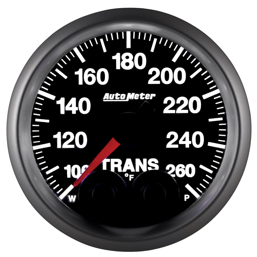 AutoMeter 5658 GAUGE, TRANS TEMP, 2 1/16", 260?F, STEPPER MOTOR W/PEAK & WARN, ELITE