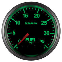 Load image into Gallery viewer, AutoMeter 5661 GAUGE, FUEL PRESS, 2 1/16", 35PSI, STEPPER MOTOR W/PEAK &amp; WARN, ELITE