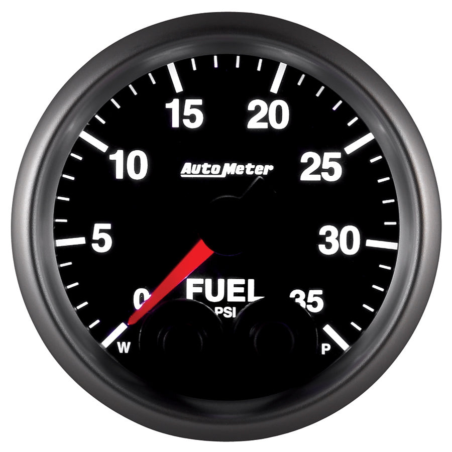 AutoMeter 5661 GAUGE, FUEL PRESS, 2 1/16", 35PSI, STEPPER MOTOR W/PEAK & WARN, ELITE