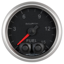 Load image into Gallery viewer, AutoMeter 5667 GAUGE, FUEL PRESS, 2 1/16", 15PSI, STEPPER MOTOR W/PEAK &amp; WARN, ELITE