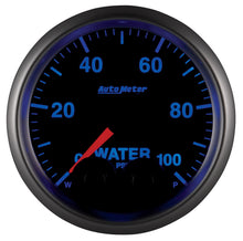 Load image into Gallery viewer, AutoMeter 5668 GAUGE, WATER PRESS, 2 1/16", 100PSI, STEPPER MOTOR W/PEAK &amp; WARN, ELITE