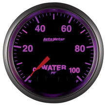 Load image into Gallery viewer, AutoMeter 5668 GAUGE, WATER PRESS, 2 1/16", 100PSI, STEPPER MOTOR W/PEAK &amp; WARN, ELITE