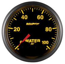 Load image into Gallery viewer, AutoMeter 5668 GAUGE, WATER PRESS, 2 1/16", 100PSI, STEPPER MOTOR W/PEAK &amp; WARN, ELITE