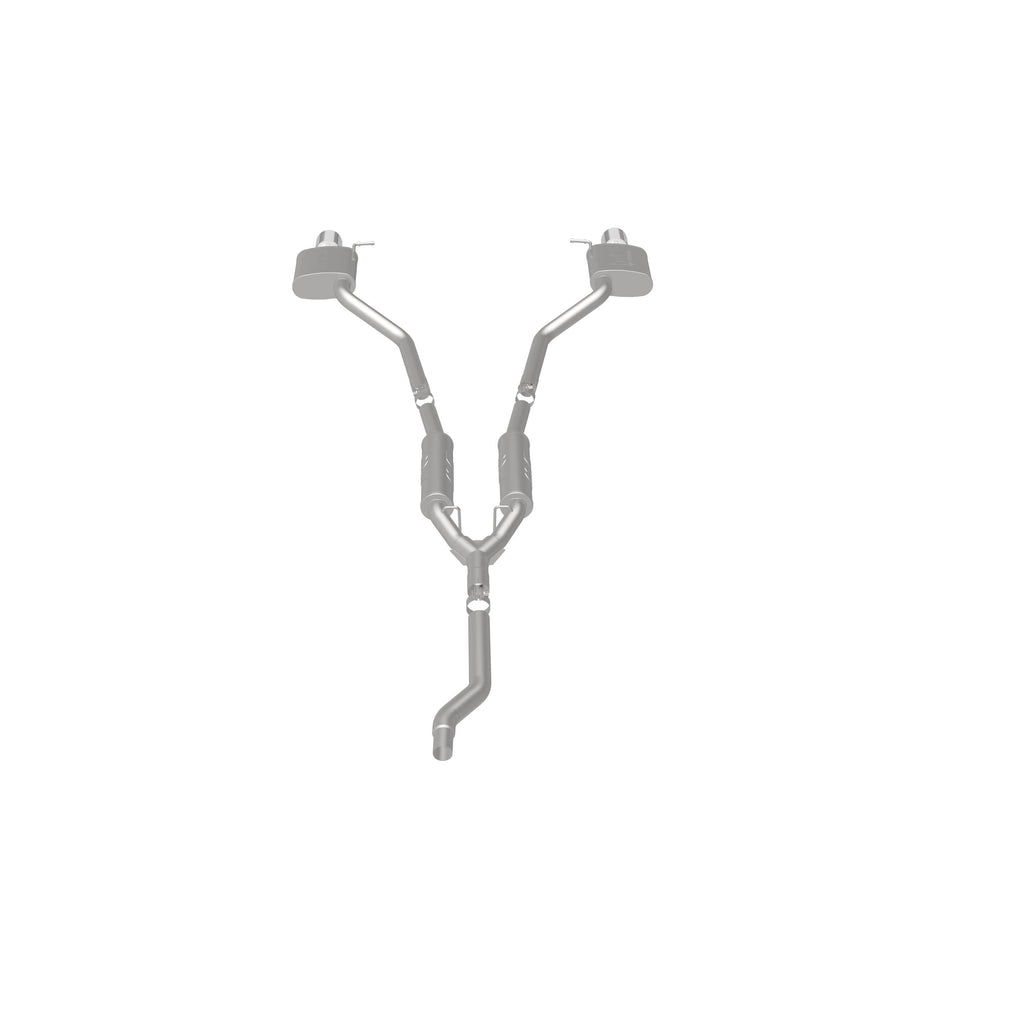 MagnaFlow Exhaust Products 16601 Touring Series Polished Cat-Back System for Select Audi A4 Quattro