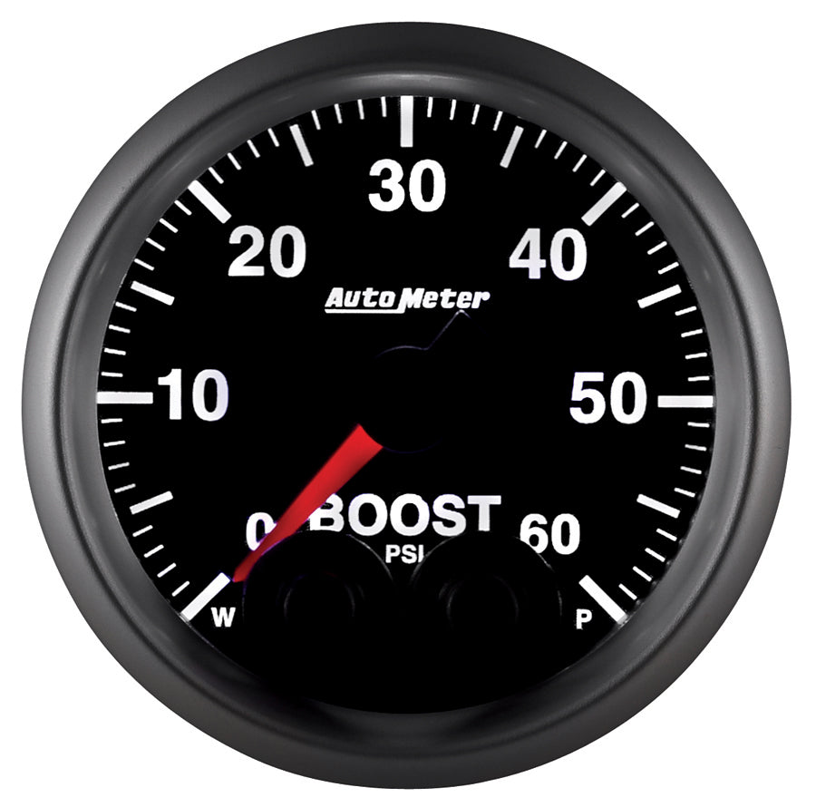 AutoMeter 5670 GAUGE, BOOST, 2 1/16", 60PSI, DIGITAL STEPPER MOTOR W/PEAK & WARN, ELITE