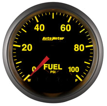 Load image into Gallery viewer, AutoMeter 5671 GAUGE, FUEL PRESS, 2 1/16", 100PSI, DIGITAL STEPPER MOTOR W/PEAK &amp; WARN, ELITE