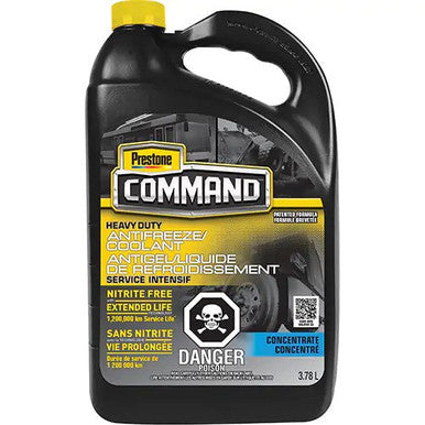 Prestone 74089 Command® Heavy Duty Nitrite Free Extended Life Antifreeze + Coolant