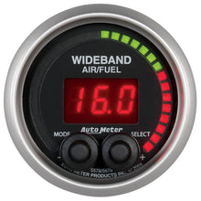 Load image into Gallery viewer, AutoMeter 5678 GAUGE, AIR/FUEL RATIO-PRO, 2 1/16", 10:1-20:1, DIGITAL W/ PEAK &amp; WARN, ELITE