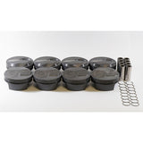 Mahle 930239110 567ci,4.610bore,4.250stroke,6.535rod,1.120Rch,.990pin,42cc,622g,14.3cr,2618