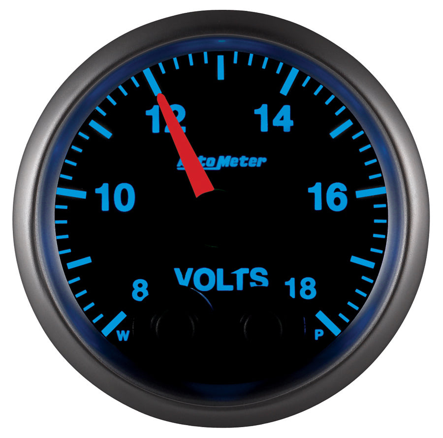 AutoMeter 5683 GAUGE, VOLTMETER, 2 1/16", 18V, DIGITAL STEPPER MOTOR W/PEAK & WARN, ELITE