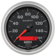 Load image into Gallery viewer, AutoMeter 5688 GAUGE, SPEEDOMETER, 3 3/8", 160MPH, ELEC. PROGRAMMABLE, ELITE