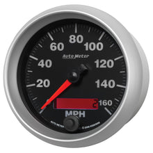 Load image into Gallery viewer, AutoMeter 5688 GAUGE, SPEEDOMETER, 3 3/8", 160MPH, ELEC. PROGRAMMABLE, ELITE