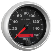Load image into Gallery viewer, AutoMeter 5688 GAUGE, SPEEDOMETER, 3 3/8", 160MPH, ELEC. PROGRAMMABLE, ELITE