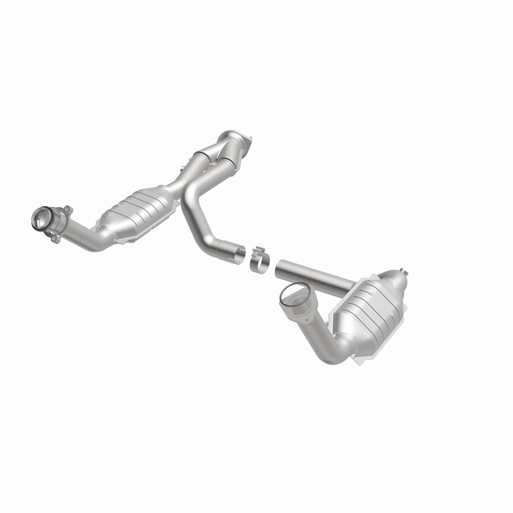 MagnaFlow Exhaust Products 51097 OEM Grade Direct-Fit Catalytic Converter for Select Cadillac Escalade, Chevrolet Avalanche 1500, Chevrolet Silverado 1500, Chevrolet Silverado Classic, Chevrolet Silverado 2500, Chevrolet Suburban 1500, Chevrolet Tahoe,
