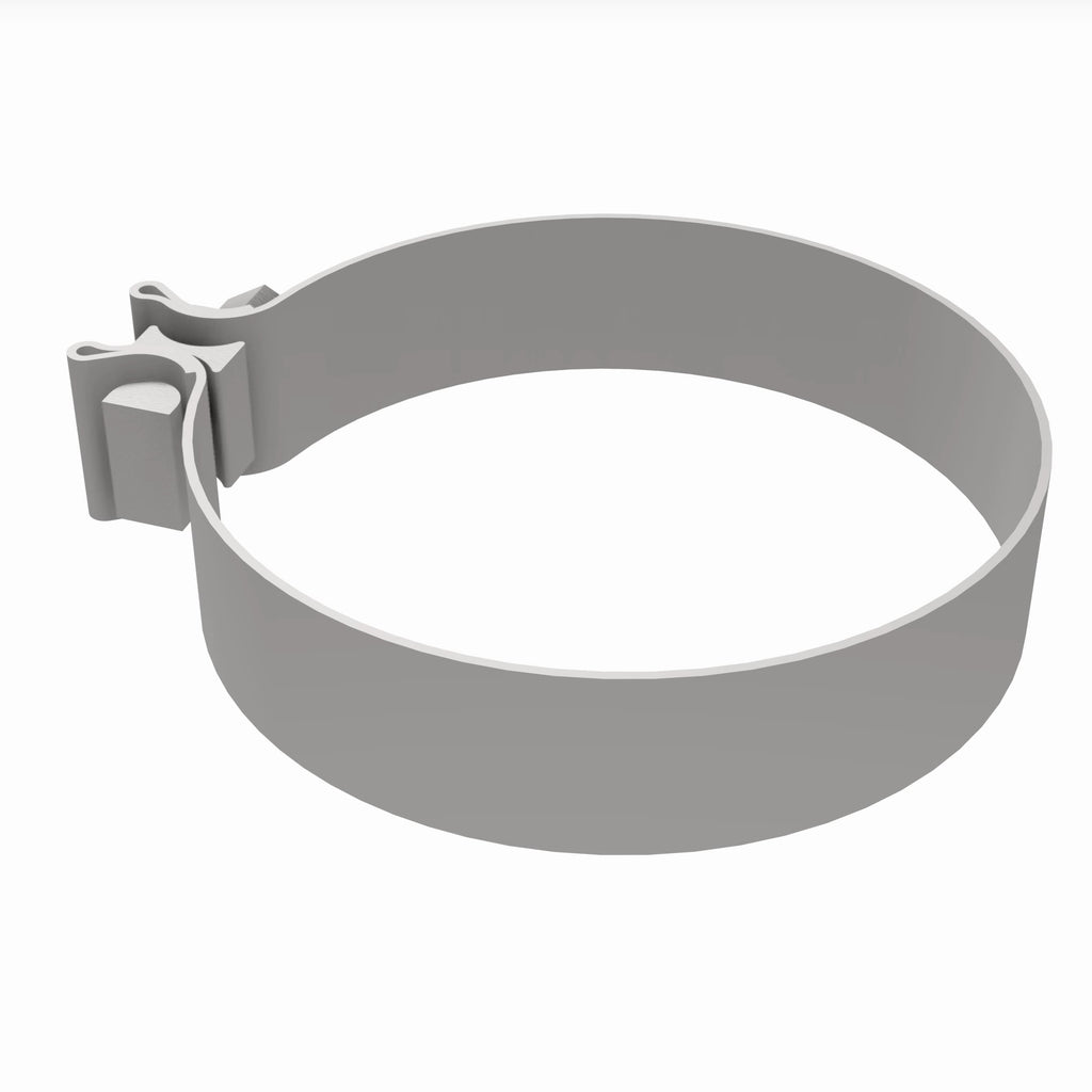 MagnaFlow Exhaust Products 10167 10 pk - Lap Joint Band Clamp - 5.00in.