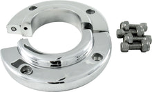 Load image into Gallery viewer, Split-Swivel-Floor-Mount-For-2-14In.-Steering-Column;-Polished-Aluminum
