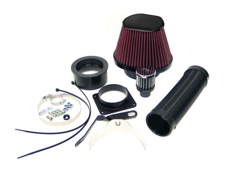 K&N 57-0515 Performance Air Intake System for Select Audi A4, Audi A4 Quattro, Audi A6, Audi A6 Quattro