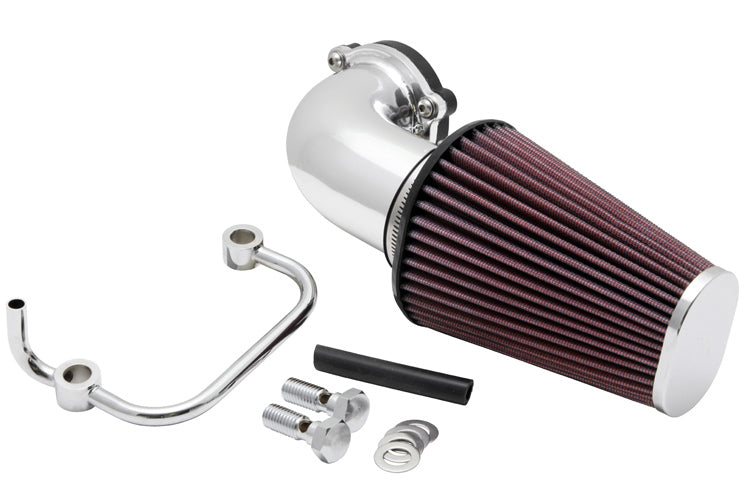 K&N 57-1126P Performance Air Intake System for Select Harley-Davidson XL1200C Sportster Custom, Harley-Davidson XL1200CX Roadster, Harley-Davidson XL1200L Sportster Low, Harley-Davidson XL1200N Sportster Nightster, Harley-Davidson XL1200NS Iron 1200,