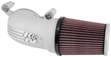 Load image into Gallery viewer, K&amp;N 57-1134S Performance Air Intake System for Select Harley-Davidson FLHR Road King, Harley-Davidson FLHRC Road King Classic, Harley-Davidson FLHRSE4 Screamin Eagle Road King, Harley-Davidson FLHT Electra Glide Standard, Harley-Davidson FLHTC Electra
