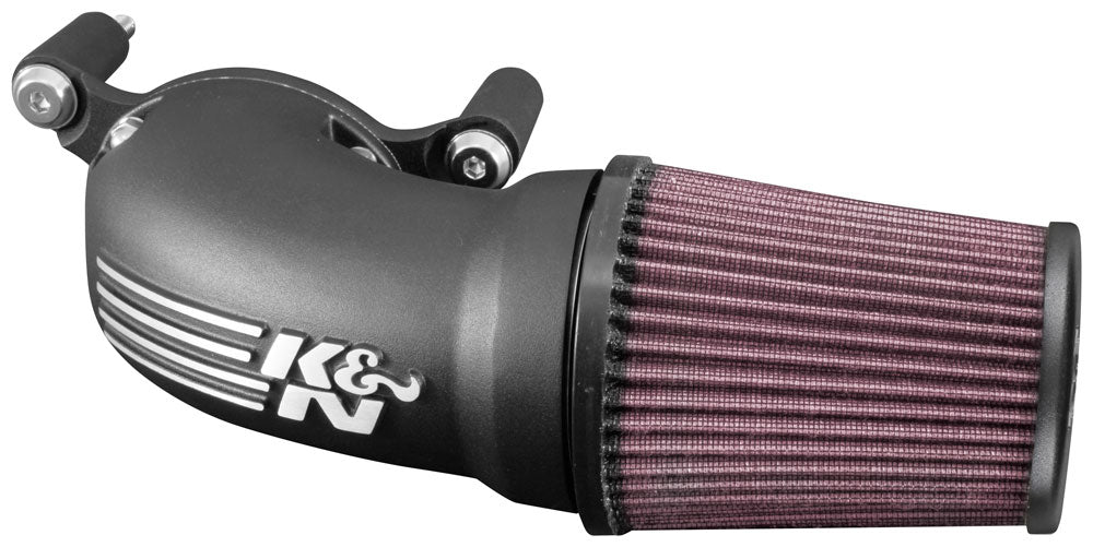 K&N 57-1134 Performance Air Intake System for Select Harley-Davidson FLHR Road King, Harley-Davidson FLHRC Road King Classic, Harley-Davidson FLHRSE4 Screamin Eagle Road King, Harley-Davidson FLHT Electra Glide Standard, Harley-Davidson FLHTC Electra