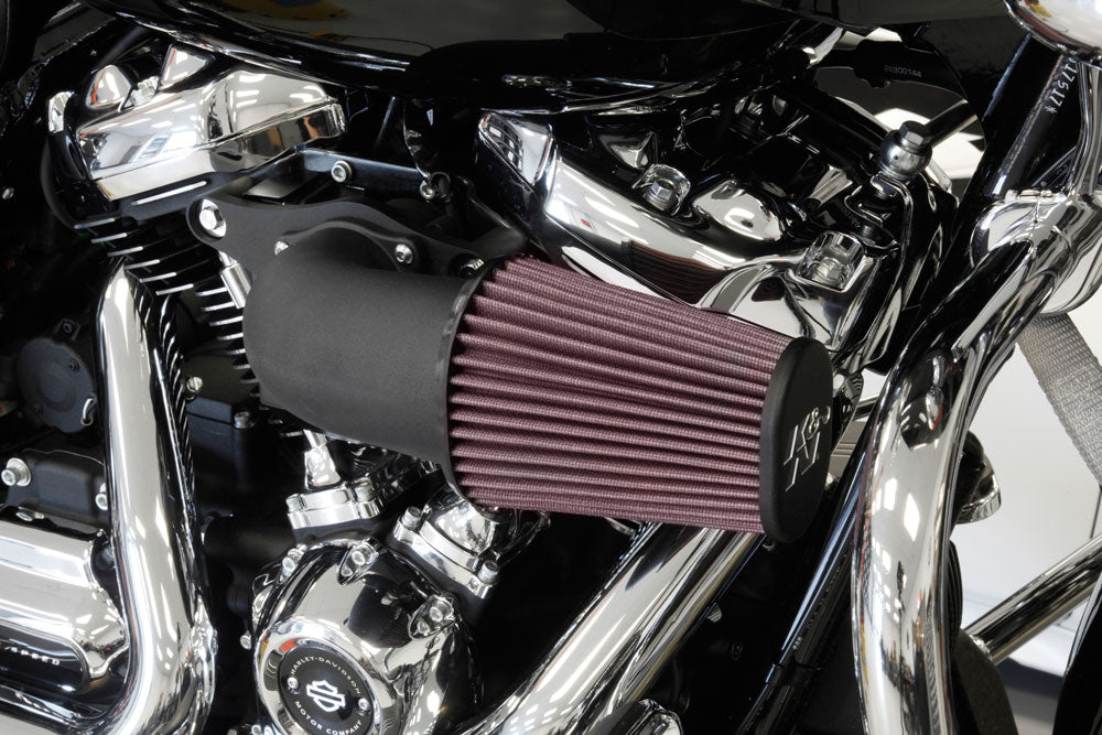 K&N 57-1138 Performance Air Intake System for Select Harley-Davidson FLDE Deluxe 107, Harley-Davidson FLFB Fat Boy 107, Harley-Davidson FLFBS Fat Boy 114, Harley-Davidson FLHC Heritage Classic 107, Harley-Davidson FLHCS Heritage Classic 114,