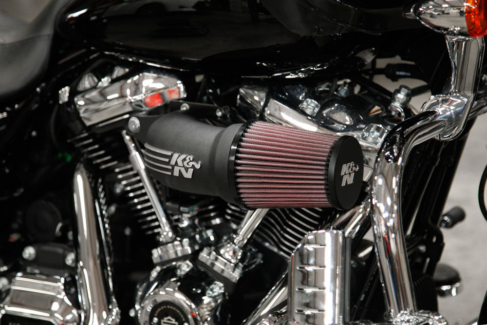 K&N 57-1139 Performance Air Intake System for Select Harley-Davidson FLDE Deluxe 107, Harley-Davidson FLFB Fat Boy 107, Harley-Davidson FLFBS Fat Boy 114, Harley-Davidson FLHC Heritage Classic 107, Harley-Davidson FLHCS Heritage Classic 114,
