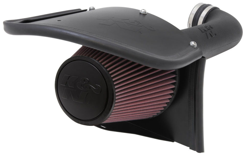 K&N 57-1566 Performance Air Intake System for Select Jeep Wrangler, Jeep Wrangler JK
