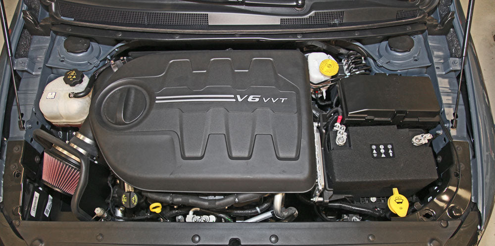 K&N 57-1572 Performance Air Intake System for Select Chrysler 200