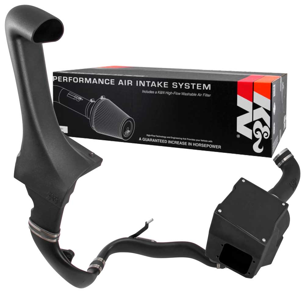 K&N 57-1573 Elevated Intake Kit (Snorkel) - Jeep Wrangler JK 3.6L V6 for Select Jeep Wrangler, Jeep Wrangler JK