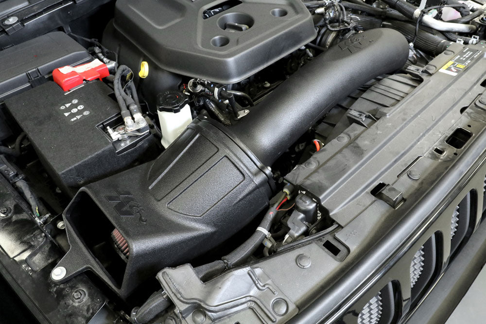 K&N 57-1580 Performance Air Intake System for Select Jeep Wrangler