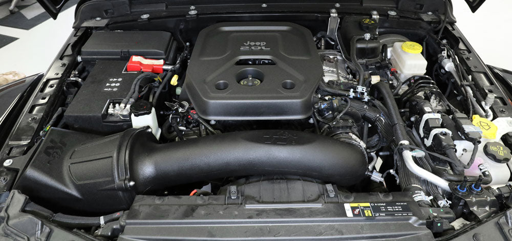 K&N 57-1580 Performance Air Intake System for Select Jeep Wrangler